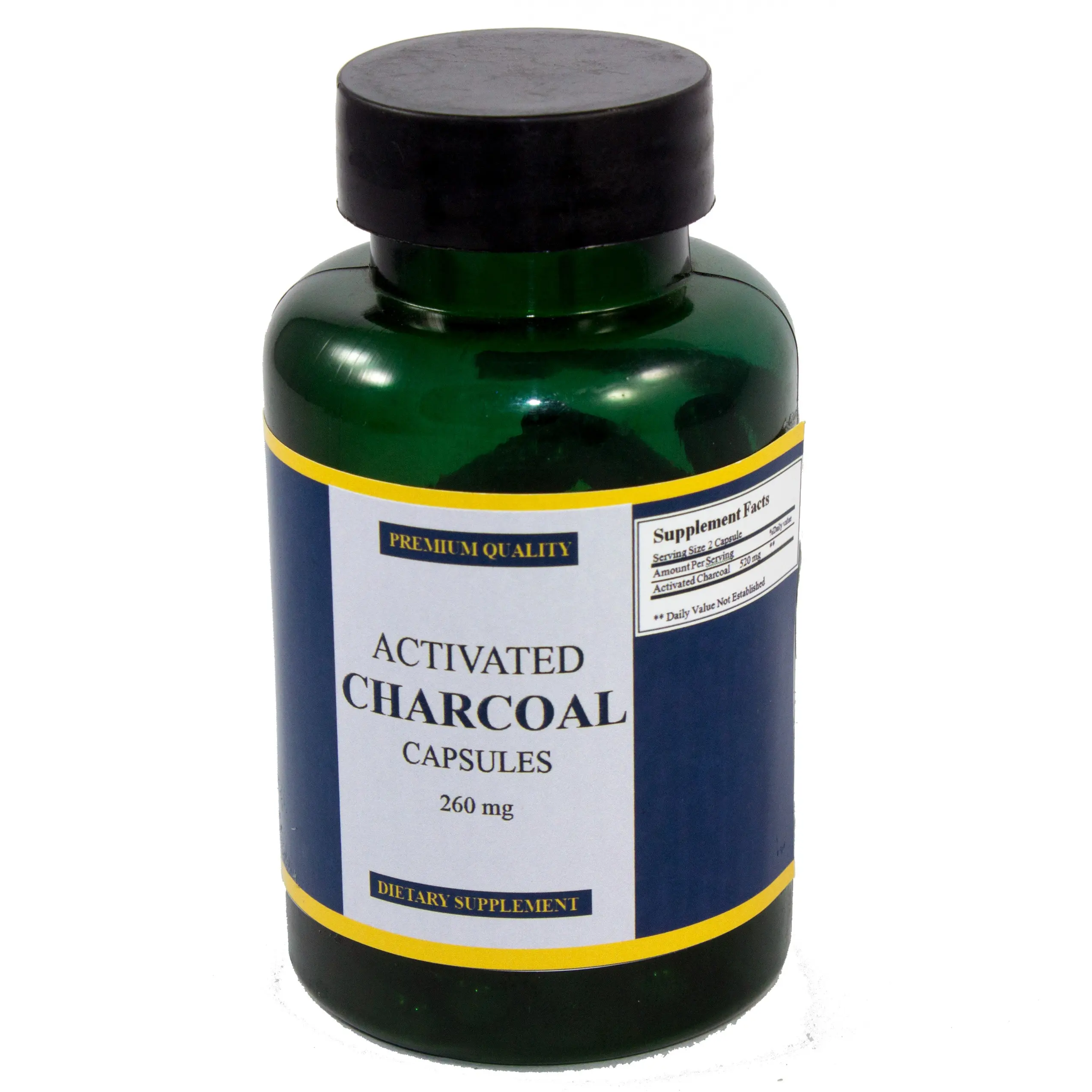 activated charcoal coconut capsule