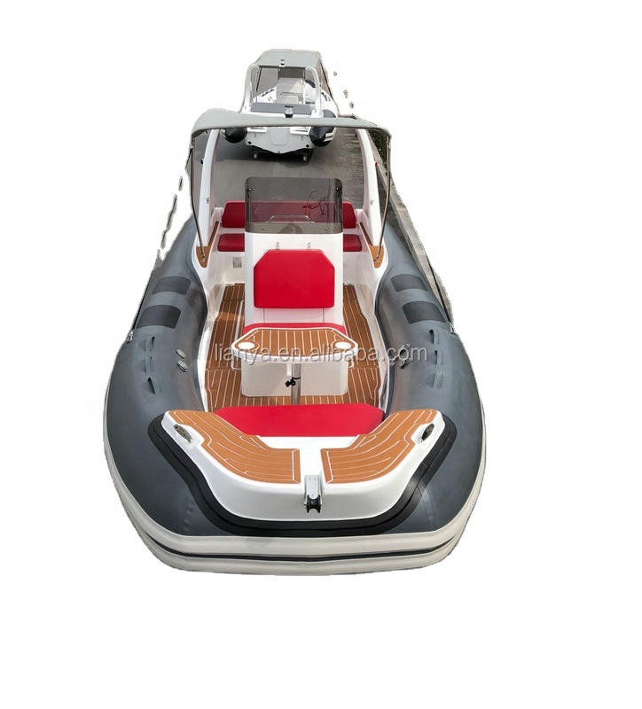 Liya 6m жесткий корпус надувные лодки hypalon rib sport моторная лодка для продажи