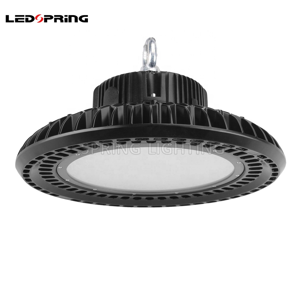 Ul DLC 347V белый 150w 200w 240w склад High Bay UFO светодиодный светильник с регулируемой яркостью