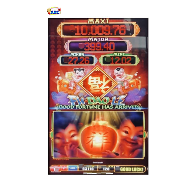 Fu Dao Le Console Classic Game Wms550  Life Of Luxury Pot Of Gold Fox340 Pog