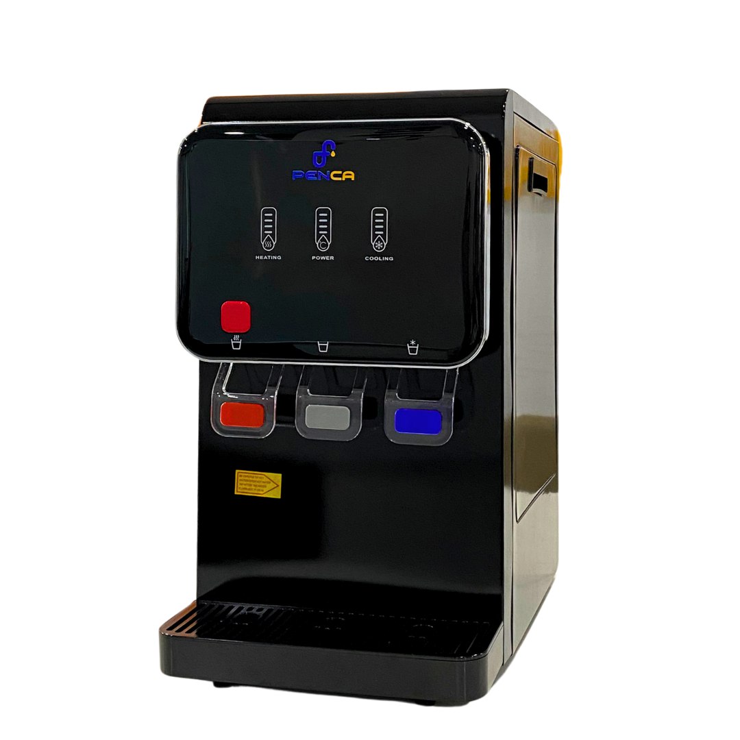 Adjustable Temperature and Water Level Hot & Cold Water Dispenser with Reverse Osmosis Filtration for Home Drinking