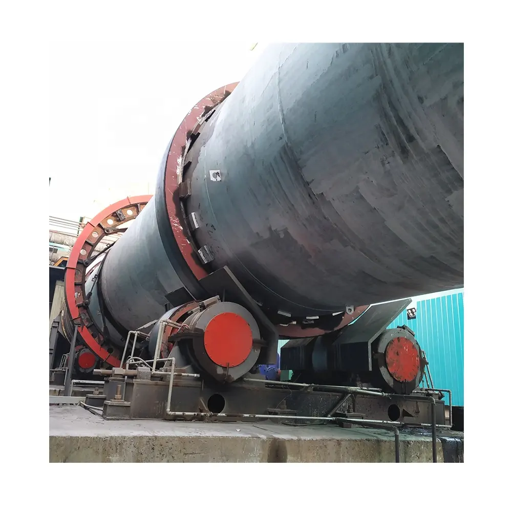 2.2x50m Cheapest Lime Production Line Coal Gas Oil Rotary Kiln Quick Lime Kiln Machine