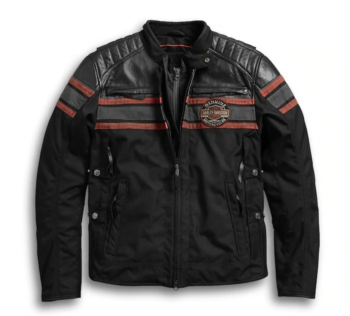 HD 2021 Custom Harleys Davidson New Leather Jackets Original Cowhide Hot Seller American Motorcycle Riders Club logo HOG Jackets