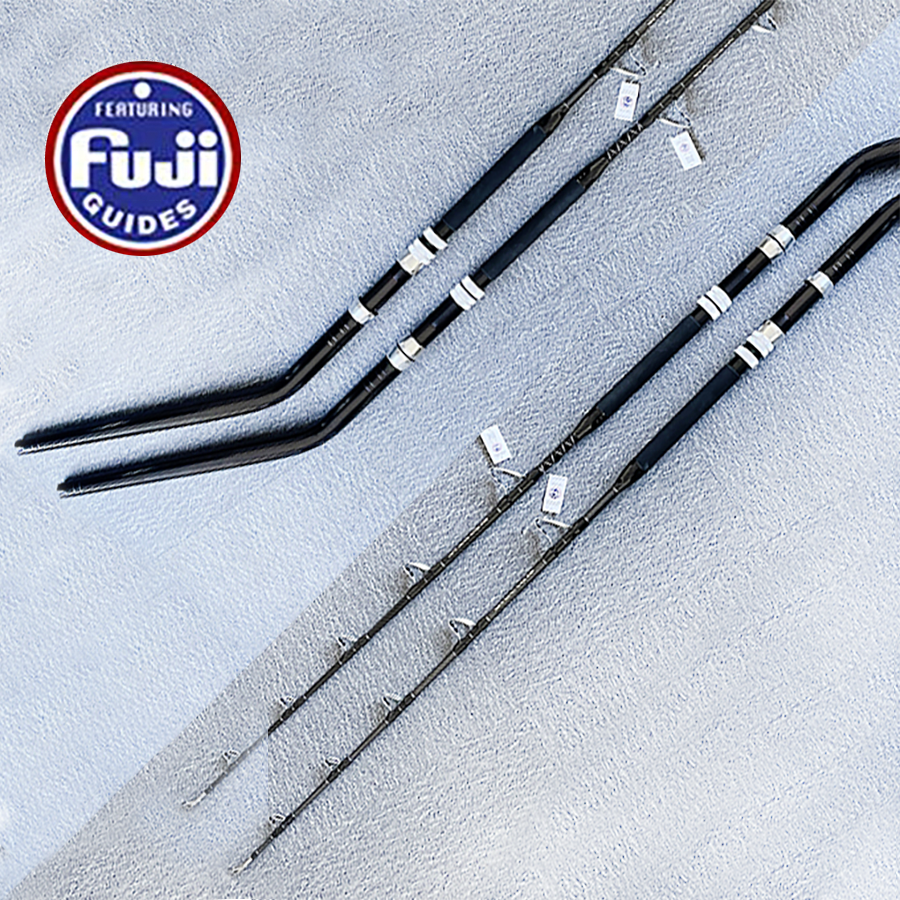 Fuji accessories Bent Butt Roller Guide Big Game Fishing Pole Boat Rod Fiberglass Deep Sea Tuna Shark Trolling Rod