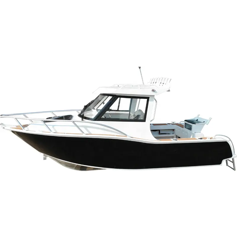 Profisher boat 6.25m offshore speed fishing vessel cabin boats aluminum fishing