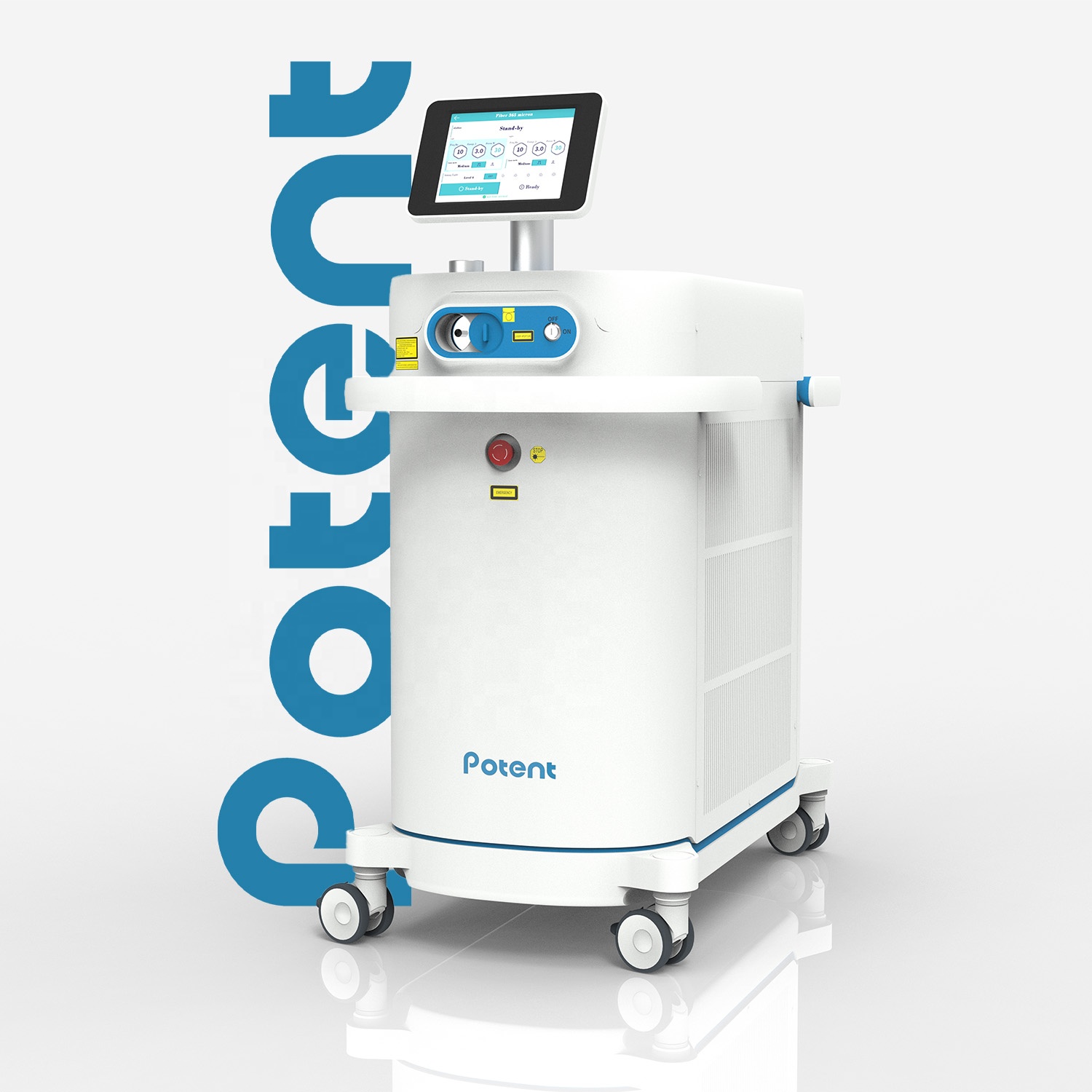 Potent Medical 100W Urology Endoscope Surgery lithotripsy machine lithotripter Holmium Laser For BPH Prostate