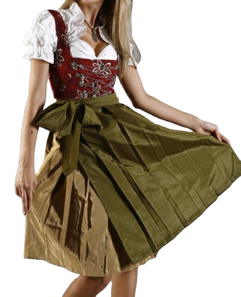 breathable Women's Dirndls custom made sexy dirndl girls mature lady dirndl