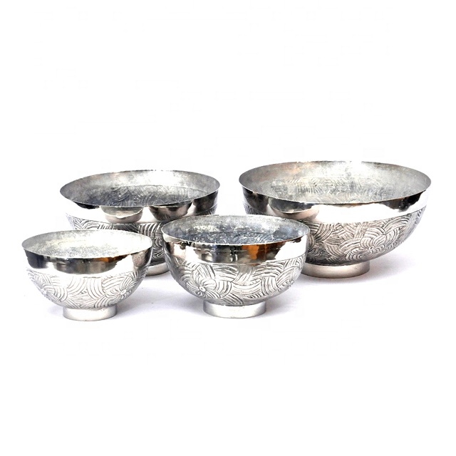 Metal Decorative Serving Bowls