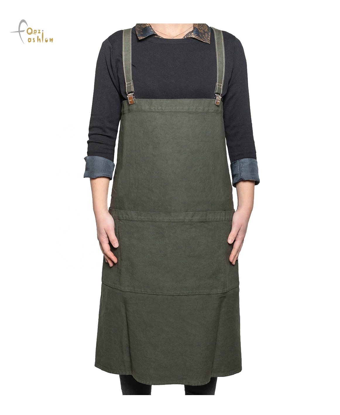 Adult Size Customized Kitchen Chef Aprons Accepting Custom Logo Printing