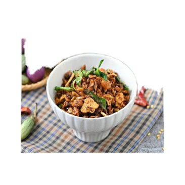 Spicy crispy fish snack