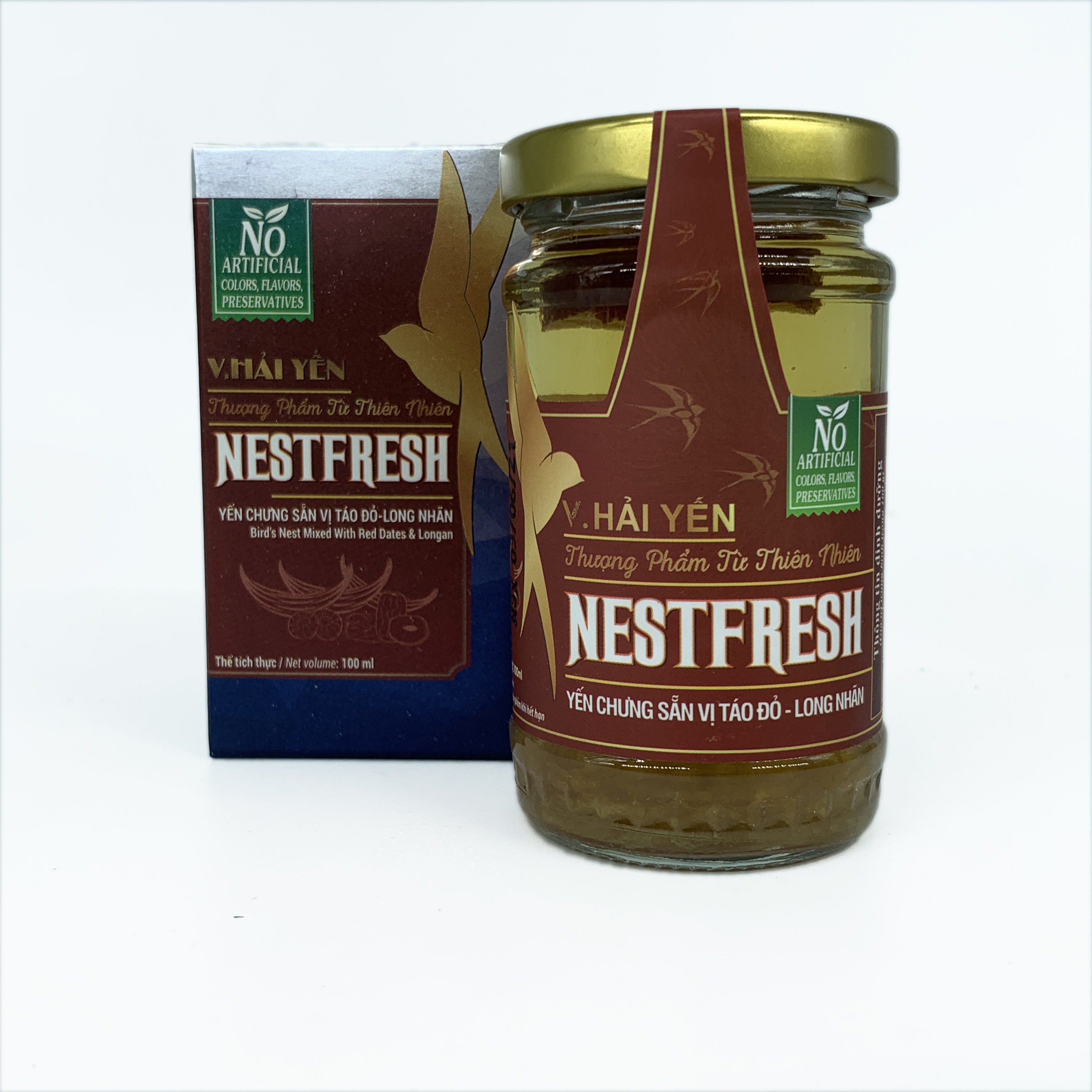 Health Care Products NESTFRESH Bird's Nest Mixed With Red Date and Longan Best Quality