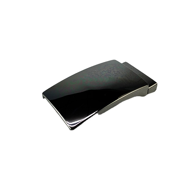 Most welcomed buckle for belts P35-8702 Black nickel for men