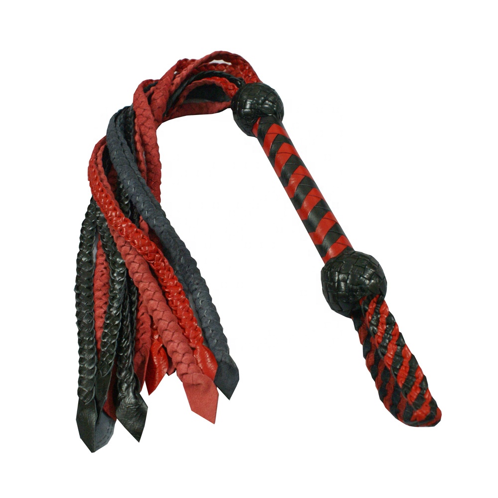 LEATHER RIDING WHIPS FLOGGER BULLWHPS CROPS