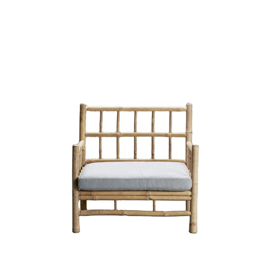 Top selling comfortable outdoor garden pool beach bamboo lounge chair made in Viet Nam