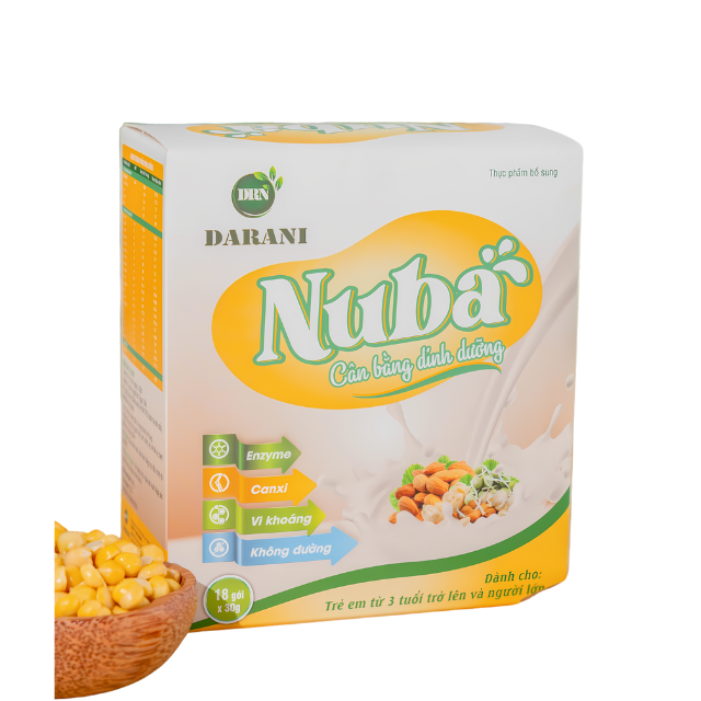 Nuba Organic Nut Milk High Quality Dairy Products Rich in Minerals Healthy Nuts Milk from Vietnam Bean Products