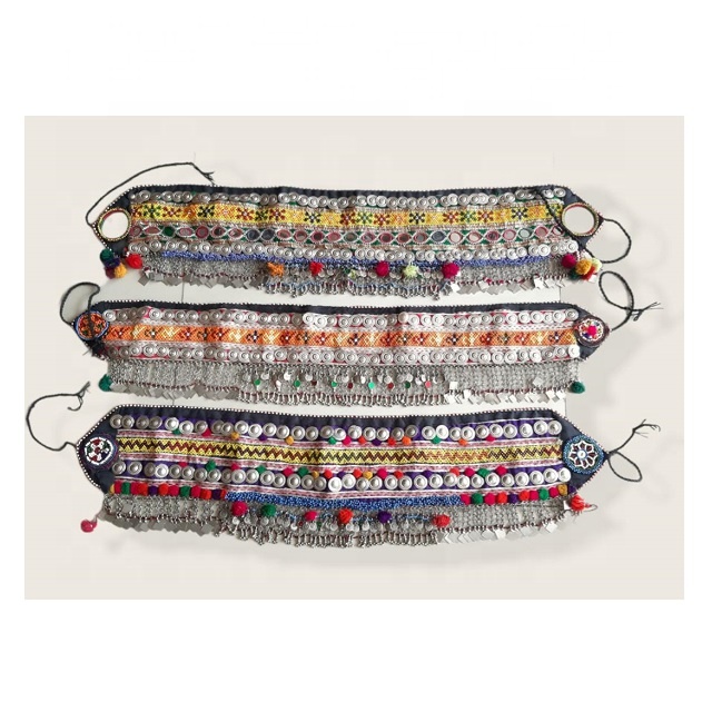 Fast Selling Tribal Kuchi Boho Turkmen Handmade Belly Belt Jewelry For Sale