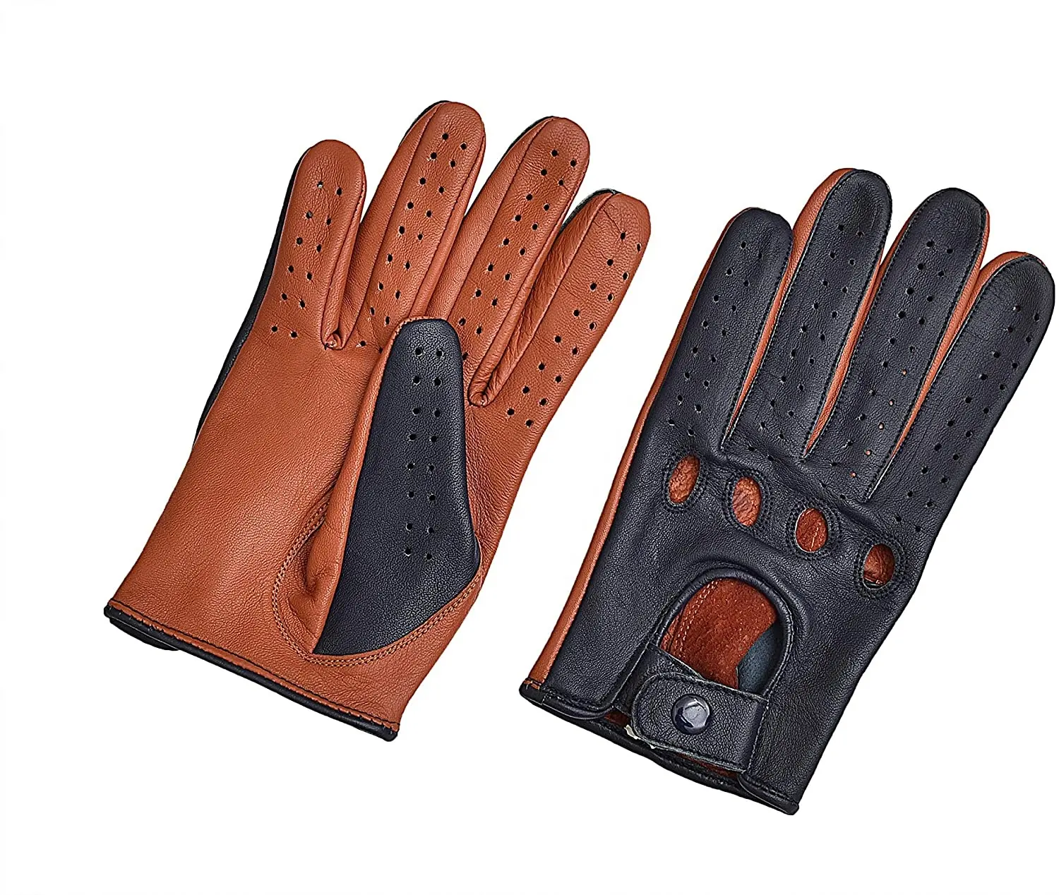Newest Style Whole Sale Adult Size Soft Driving Fancy Fashion Leather Dressing Gloves Quality Protective Driving Gloves