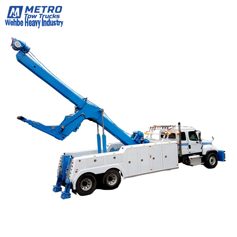 Metro 35 ton American style road rescue boom tow arm underlift winch medium heavy wrecker tow truck