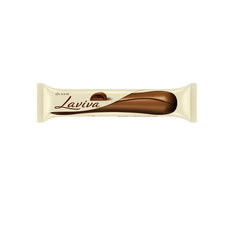 Ulker Laviva Filling And Biscuit Chocolate 35 gr x 144 All The Time Fresh Stock and New Date Wholesale From TURKEY