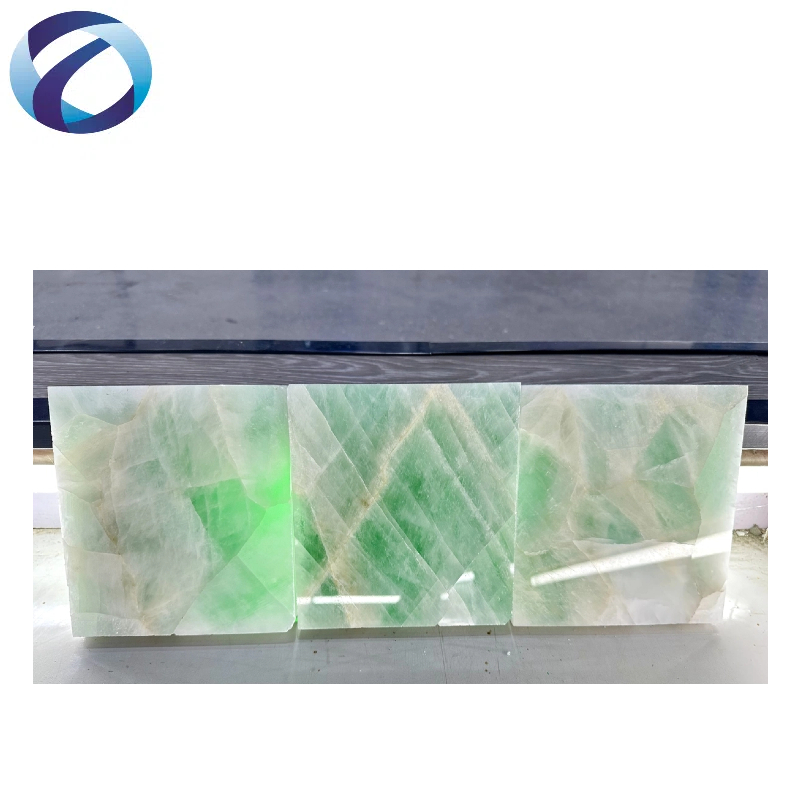 Factory Directly Sale Green Natural Marble Slab For Stairs Paneling Coffee Table In Villa Apartment Coffee Shop