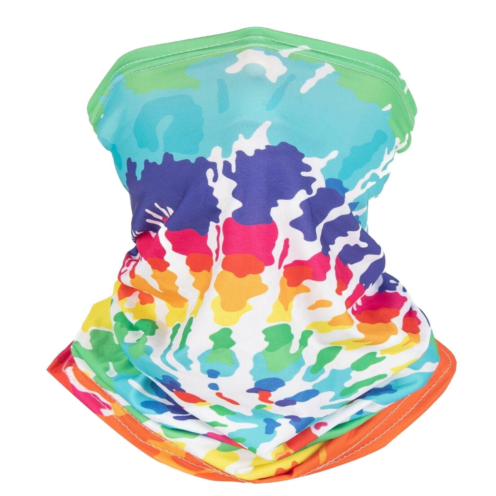 Clown Face Tube Neck Gaiter face neck tube Polyester Seamless Bandana Graphic customization