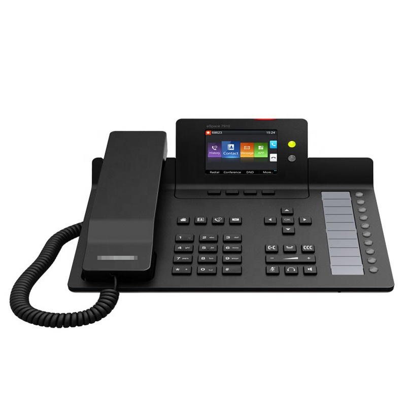 Высококачественный Настольный телефон-динамик eSpace 7910 VoIP с PoE и 2 портами ethernet