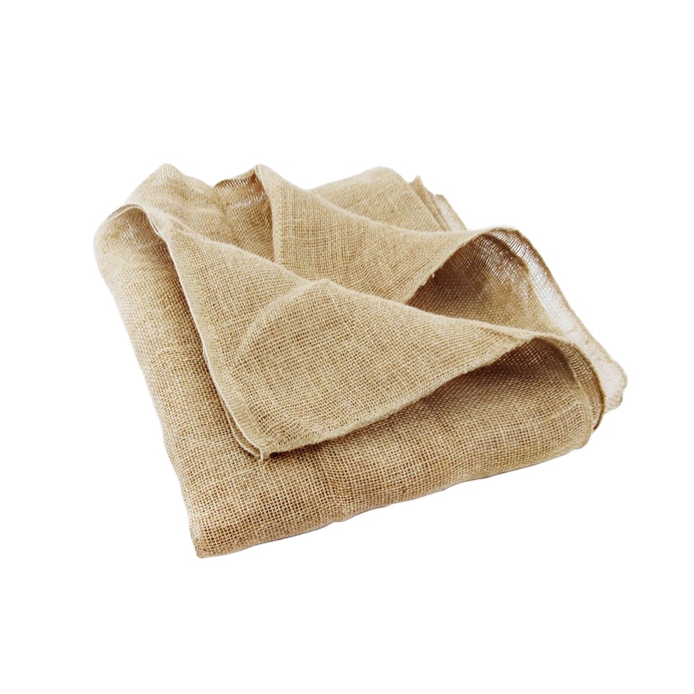 High Quality Custom Wholesale Factory Eco Friendly 100% Natural Colorful Jute Hessian Cloth from Bangladesh