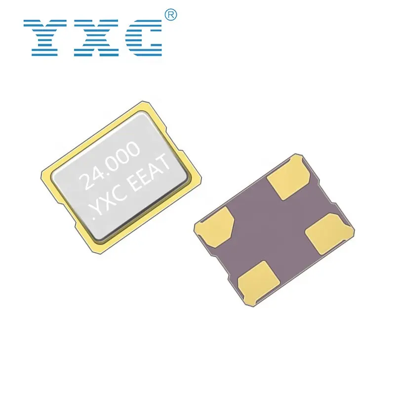 YXC 2.5 x 2.0 mm 1.8-3.3V 10ppm Quartz Crystal Oscillator 24MHz