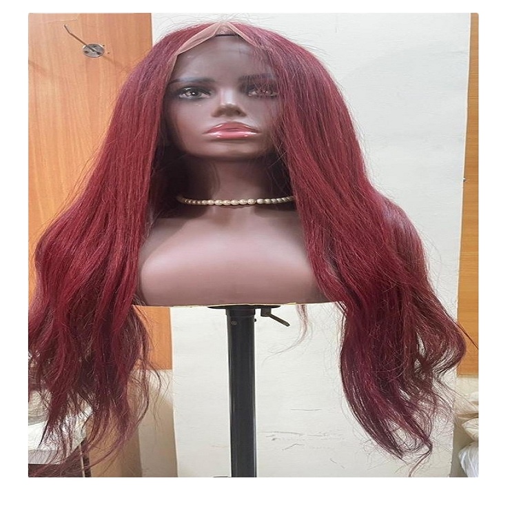 Highest Selling Best Performance Hand Tied 100% Raw Unprocessed Custom Virgin Human Hair Extension - Wigs