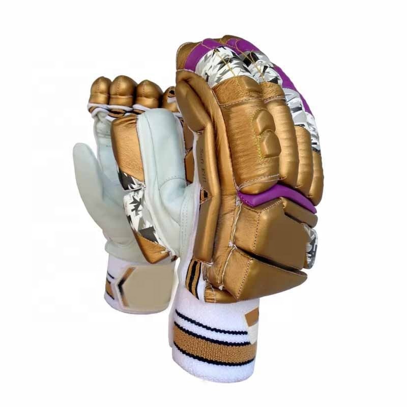 New Best Cricket Batting Gloves / Good Price Men Cricket Leather Gloves For Sale / High Quality Men Cricket Batting Gloves