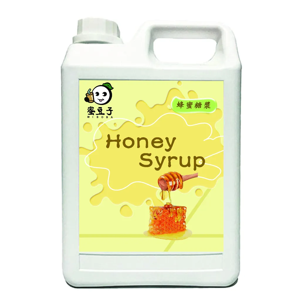 Bulk Honey Syrup Flavored For Bubble Tea Coffee Drinks Taiwan
