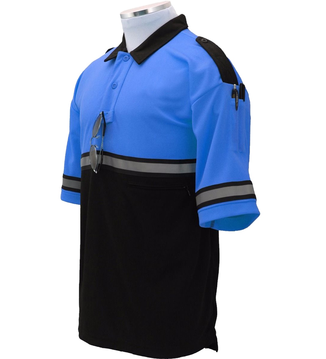 100% Polyester Hi Vis Polo T-shirts Reflective Safety Security Work Construction Shirts safety wear flame retardant working