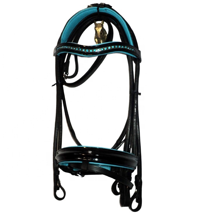 HIGH QUALITY FANCY LEATHER HORSE BRIDLE