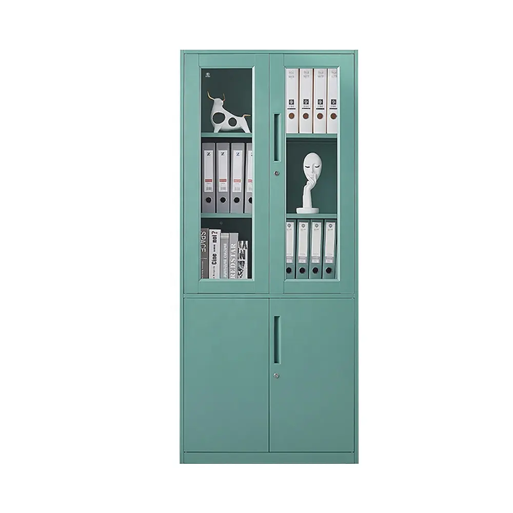 HUIYANG modern design popular selling green color office filing cabinet metal cabinets