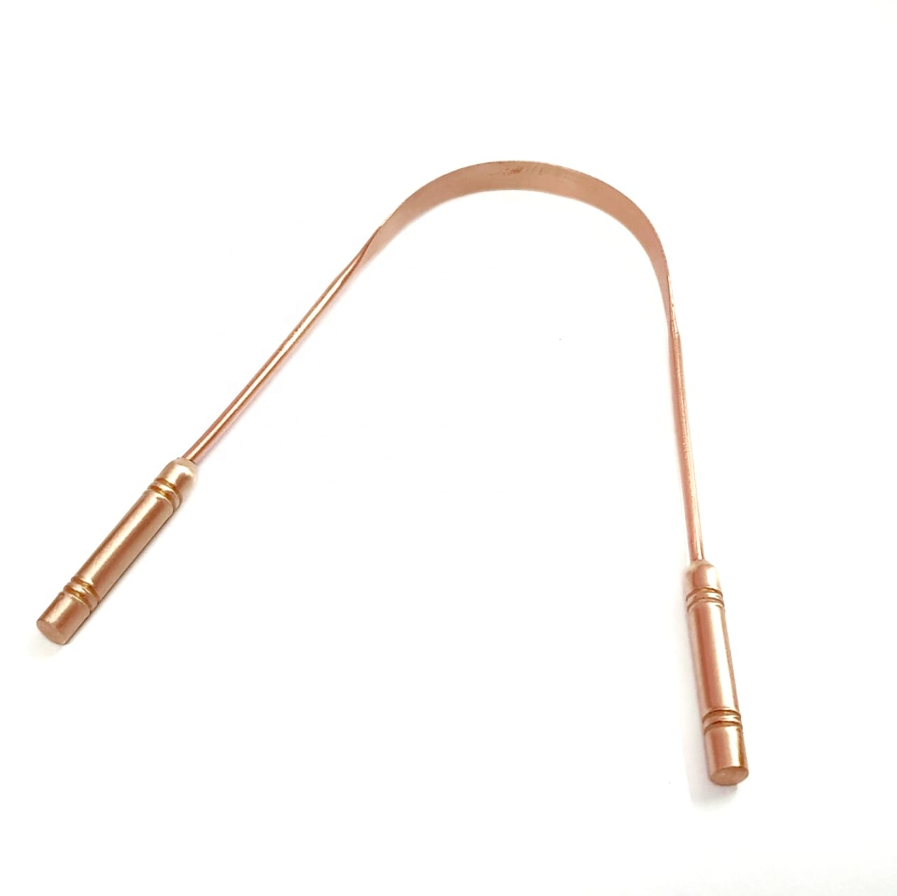 High Quality Satin Matte Finish Solid Copper Tonque Cleaner and Scrapper for personal Hygiene made in India Factory Price