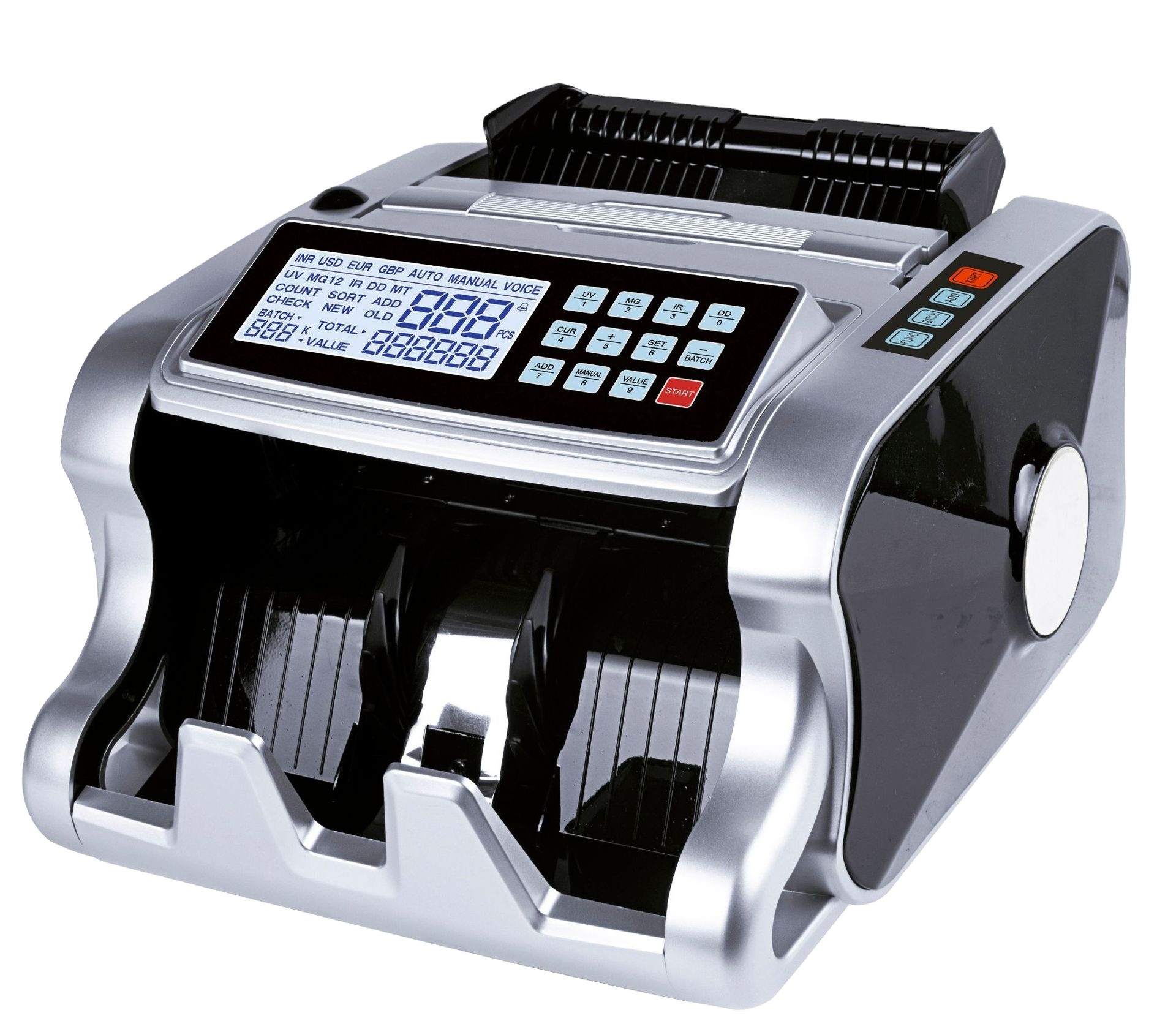 6600 foreign currency banknote counting machine USD Euro multi-national banknote detector National currency counting machine