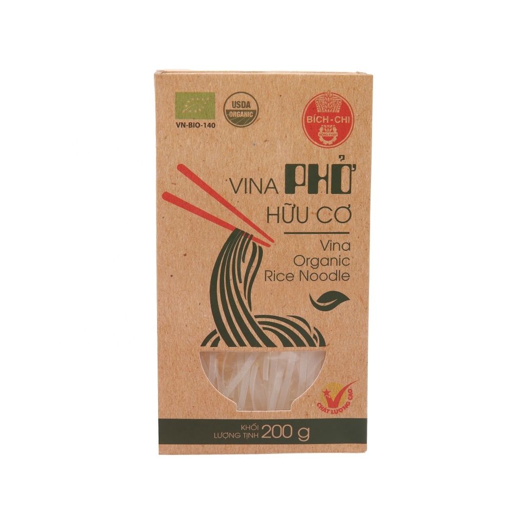 Bich Chi Rice Noodle Vina Organic Rice Noodle 200g In Vietnam