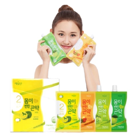 Best diet Wholesale konjac Jelly Calamansi Flavor no sugar vitamin made In KOREA