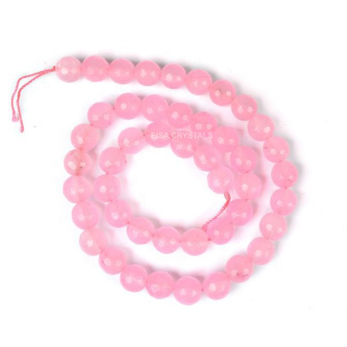 Antique Customized Natural Rose Quartz Loose Beads round Carved Technique Gemstone Healing Stone Bracelet for Sale Ball Theme