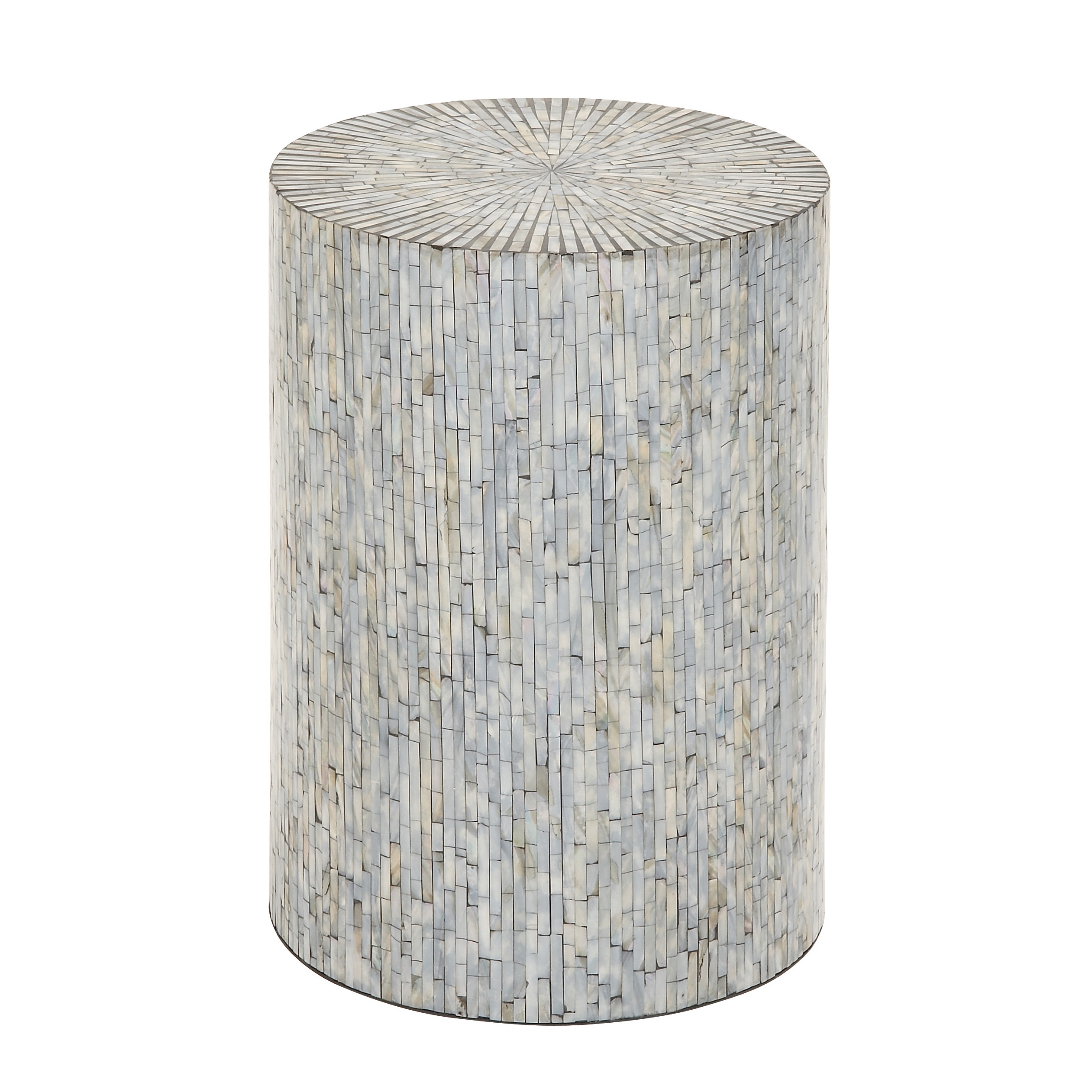 High quality Handmade Living room Mother of pearl side tables MOP nightstands