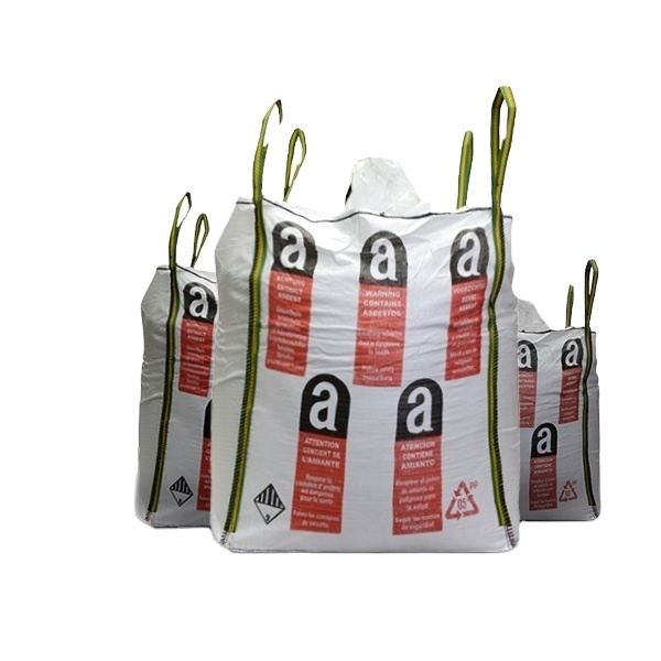 Made in Vietnam Type A bulk sacks for Substances that oxidize plastic packaging bags UN big bag UN approved asbestos bulk bags