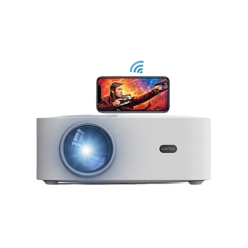 Wanbo x1 сенсорный экран бизнес Китай сотовый телефон проектор 4k Тонкий Карманный full hd смартфон мини домашний проектор