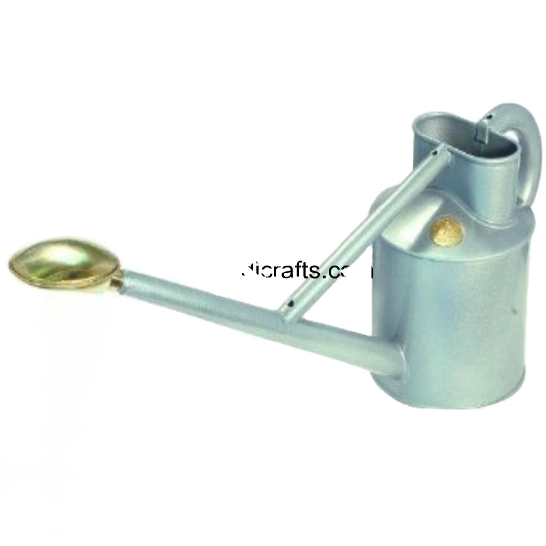 Trending New Latest Design Silver Plated Round Watering Can Metal Water Can For Home Garden Lawn Indoor Outdoor Watering Can Pot