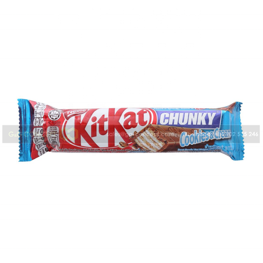 Kitkat печенье и крем массивный 38 г, сладкий, ароматный шоколадный торт с губкой, не горький