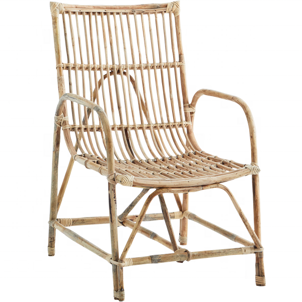 Hot selling reasonable natural handmade living room dining garden bamboo chairs