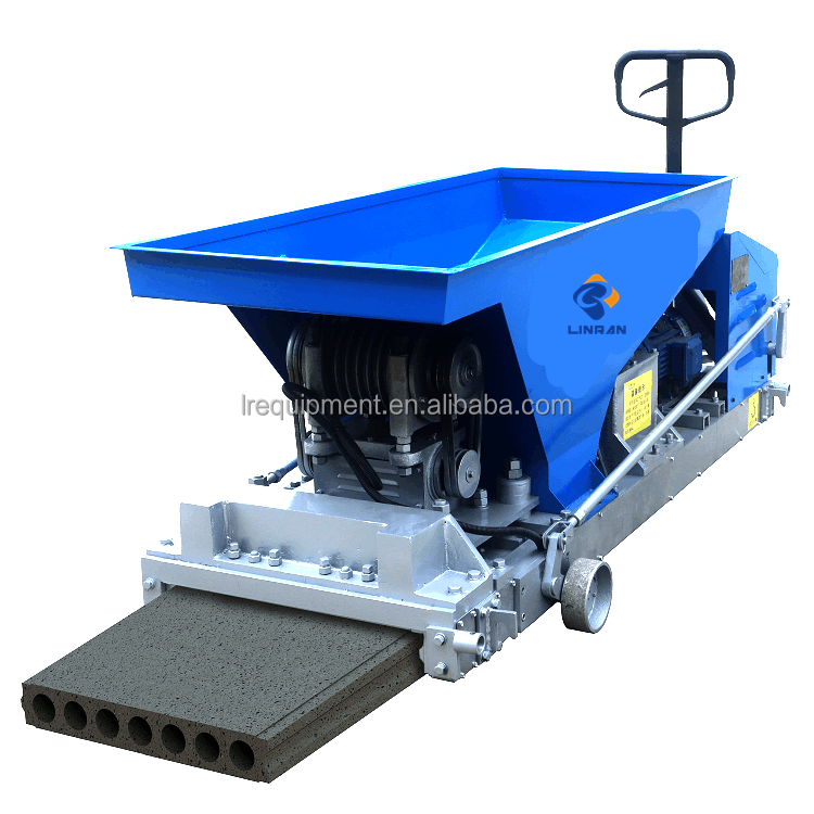 Precast Concrete Slab Molding Machinery Prefab Houses L Shape Concrete Wall Panel Extrusion Machine