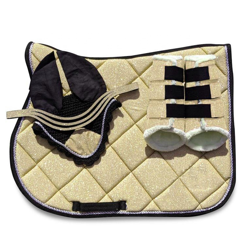 top quality saddle pads/Glitter gp saddle pads / top quality Glitter jumping saddle pads