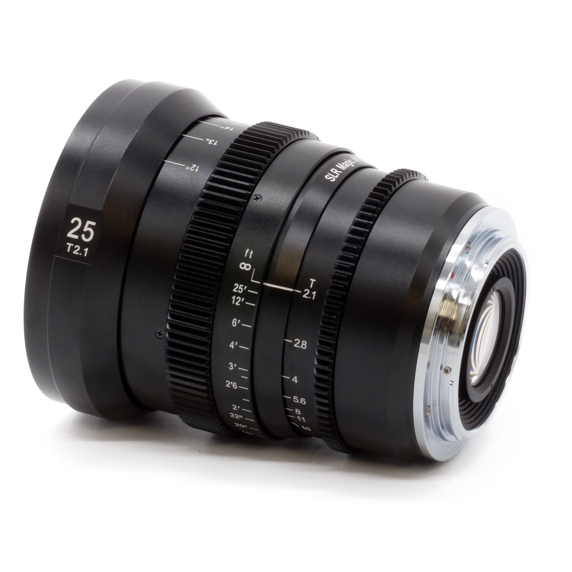 SLR Magic APO MicroPrime 25 мм T2.1 Полнокадровый широкоугольный кинообъектив и основной Объектив Ручная фокусировка для Canon EF-mount PL-mount