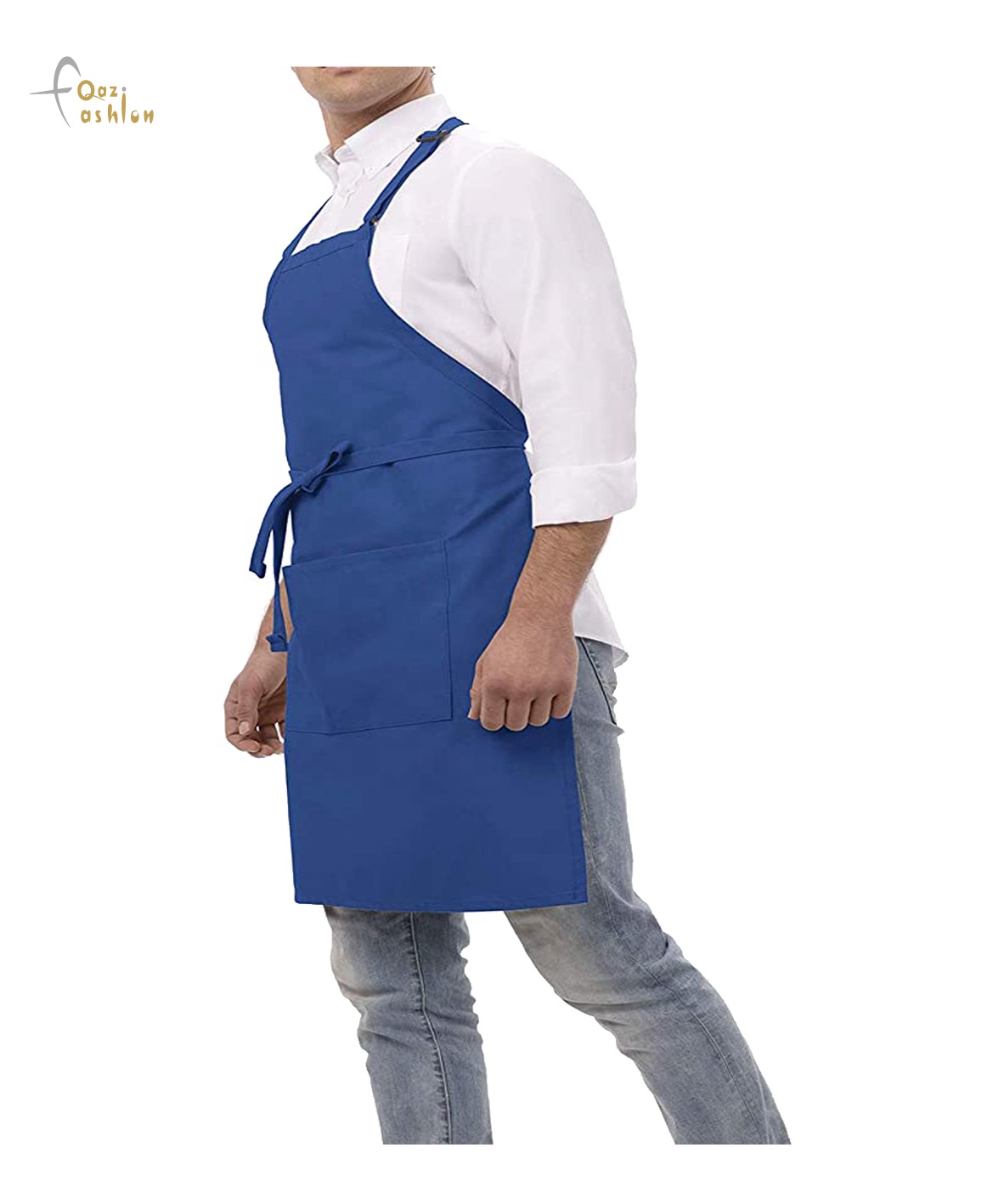 New Design Customer Logo Cotton Polyester Cooking Man Kitchen Garden Apron