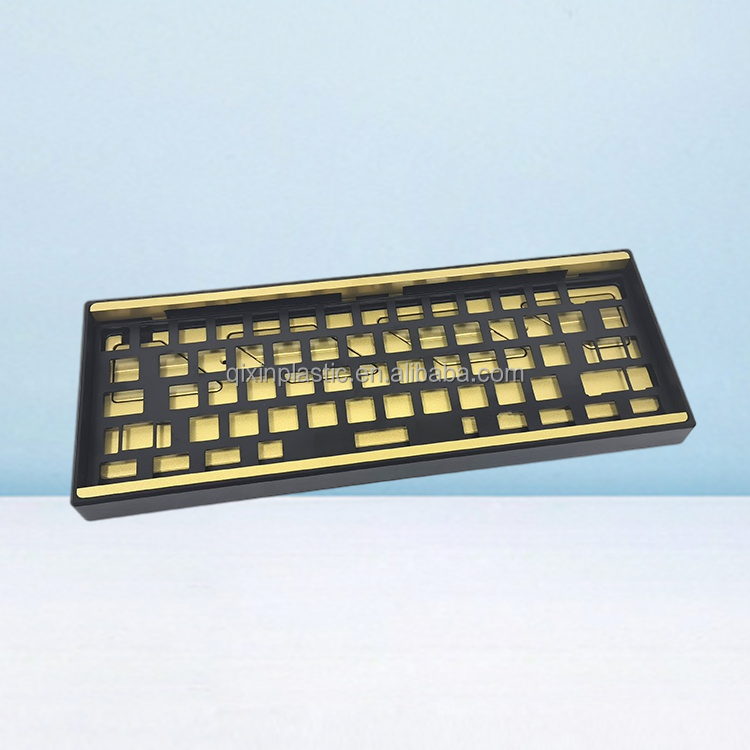 Custom Machined keyboard Housing / keyboard Frame / Anodized Aluminum keyboard Parts